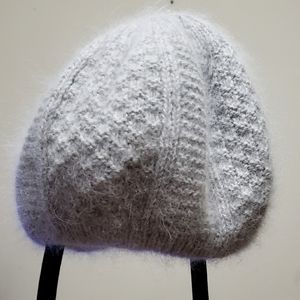 Angora - Wool  blend beanie